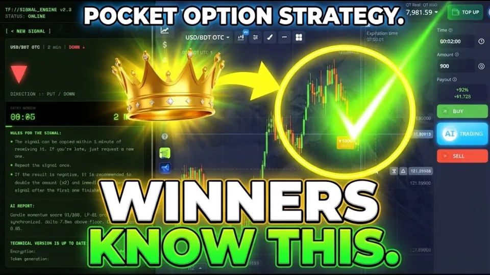Pocket Option Strategy What Works Best and Why for Winning Trades